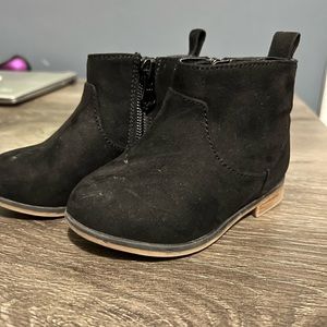 Cat & jack toddler black booties